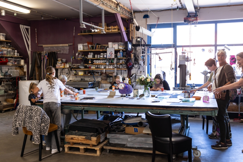 Glas graveren / Ellen van der Bok