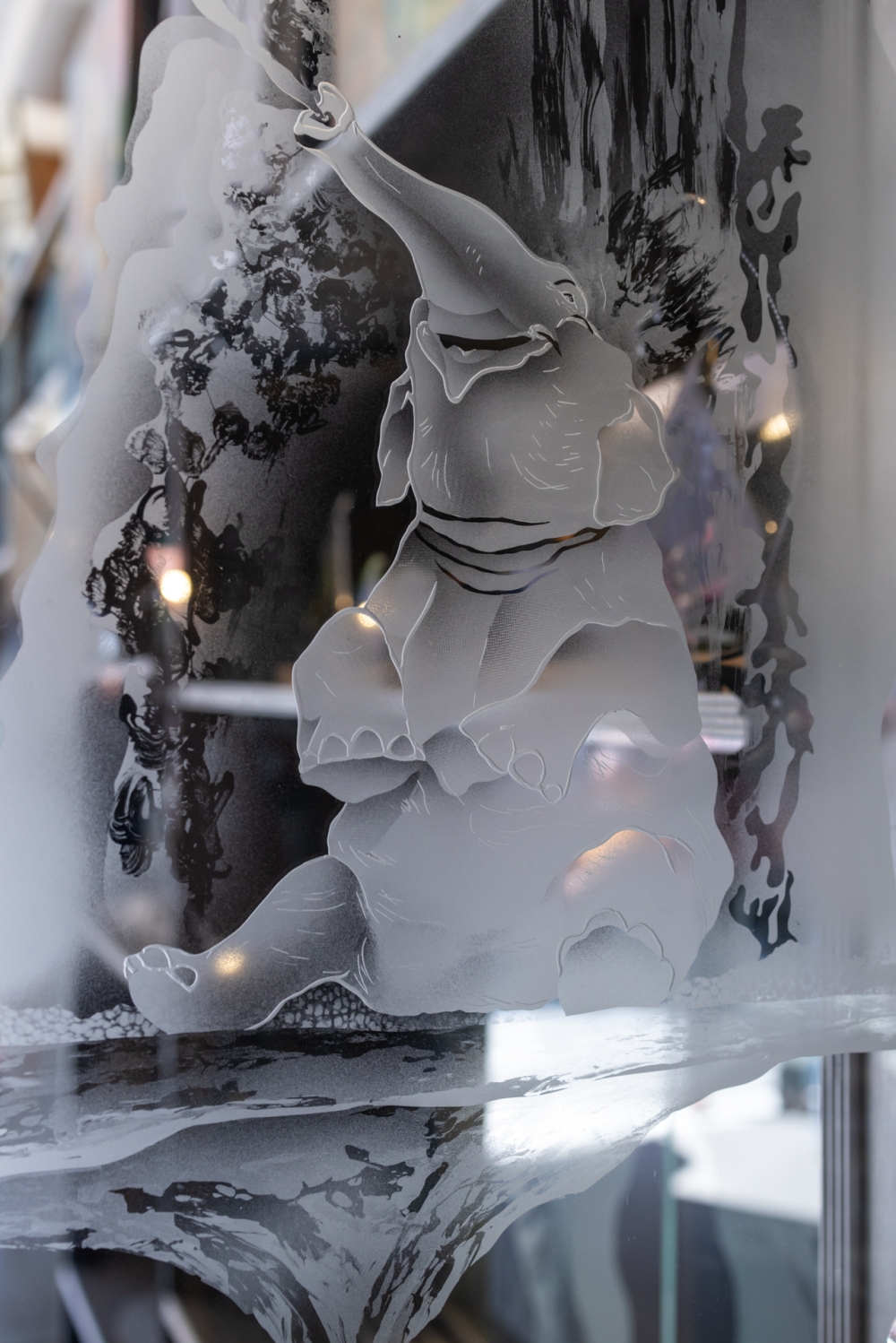 Glas graveren / Ellen van der Bok